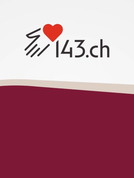 Rebranding Tel 143 – Die Dargeboten Hand POMCANYS Markenidentität Branding Verbandskommunikation